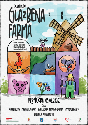 Dejan Fajfer: Zenés állatfarm Plakát nagyban