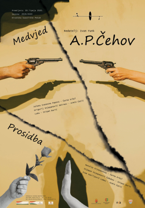 A.P.Čehov: Prosidba | Medvjed Plakat uveliko 