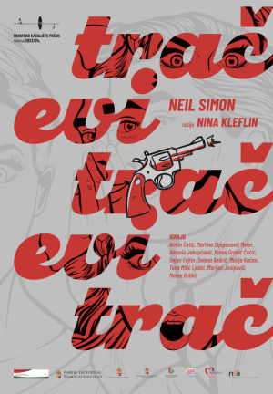 Neil Simon: Pletykák Plakát nagyban